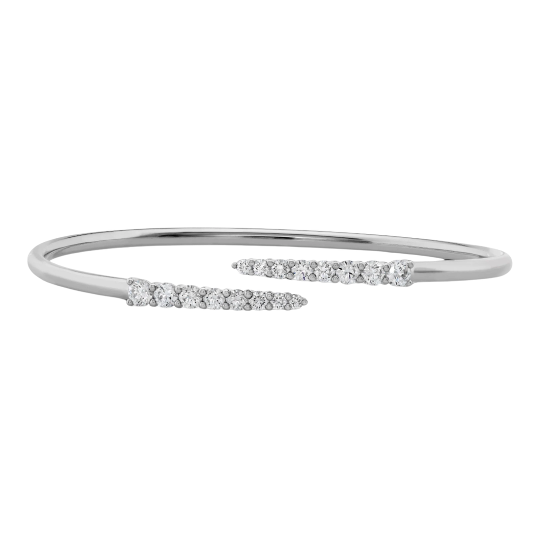 MEMOIRE Identity Bangle Diamond Bracelet Default Title