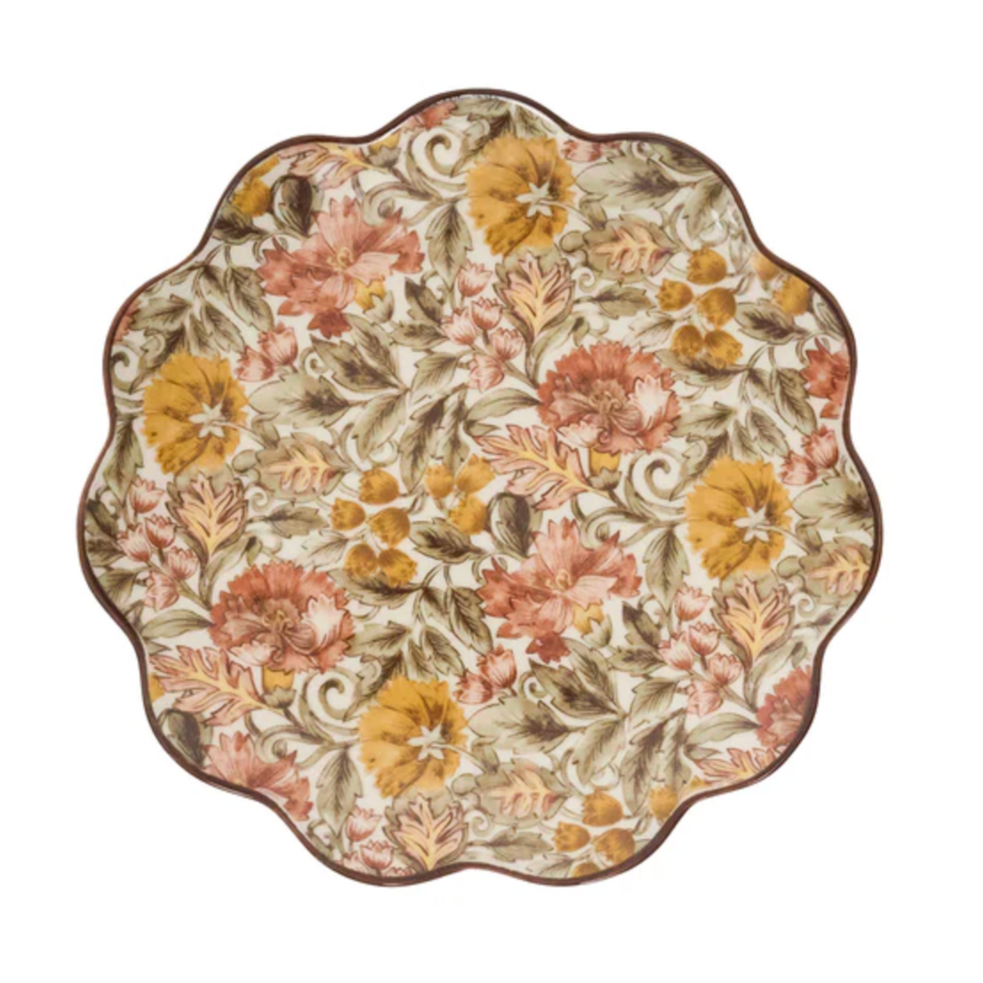 JULISKA Willa Amber Dessert Or Salad Plate Default Title