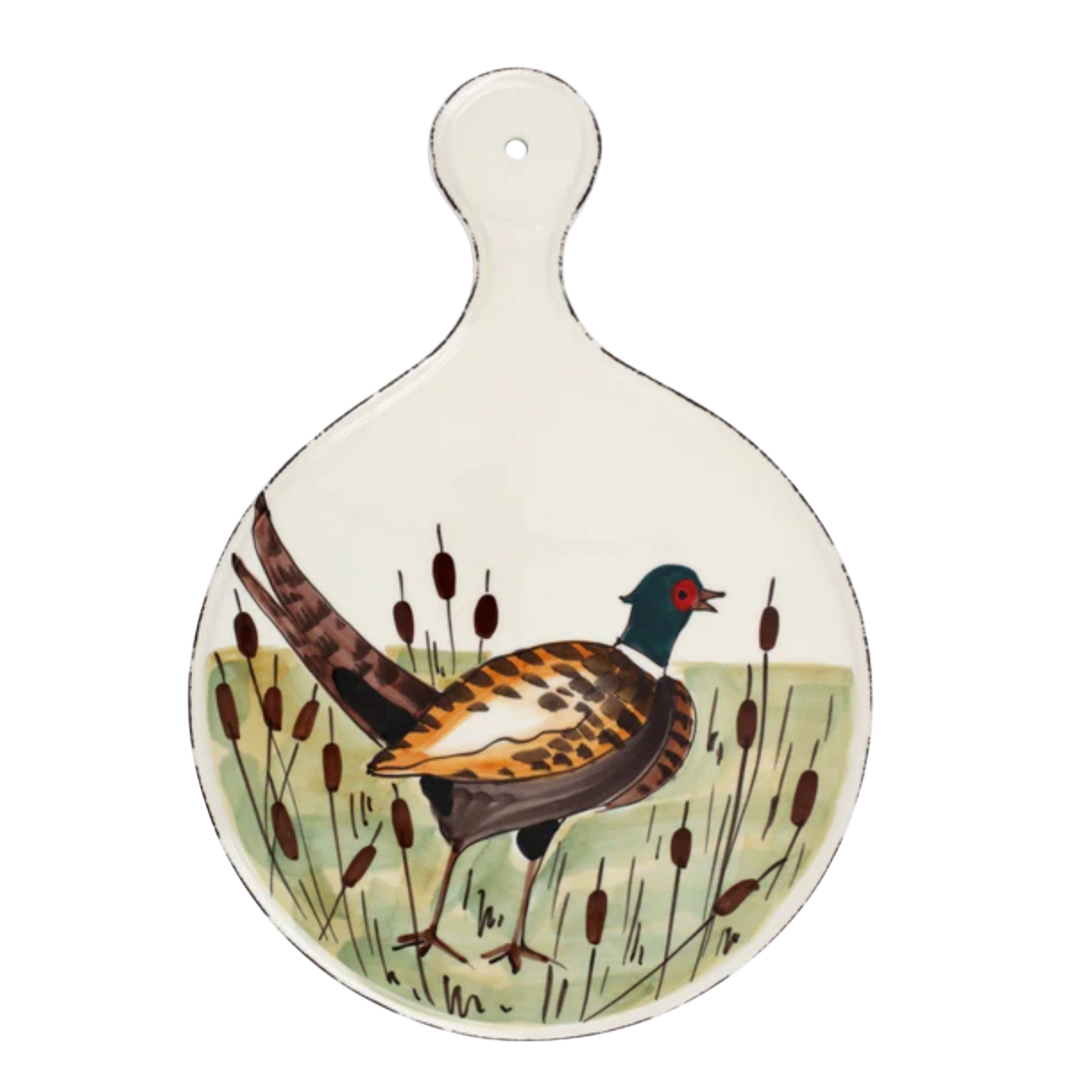 VIETRI Wildlife Pheasant Cheese Board Default Title