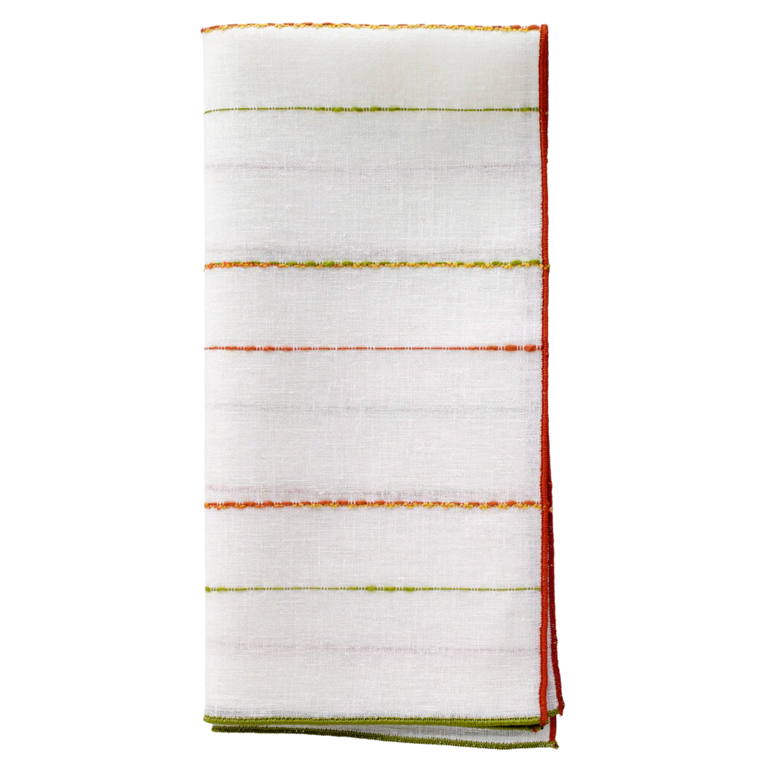BODRUM Paprika And Grass Porto Napkin