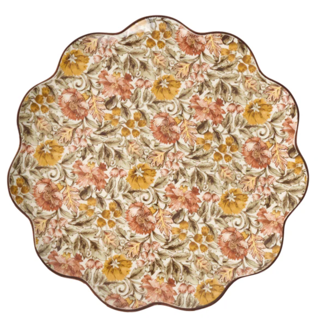 JULISKA JULISKA WILLA AMBER CHARGER/PLATTER