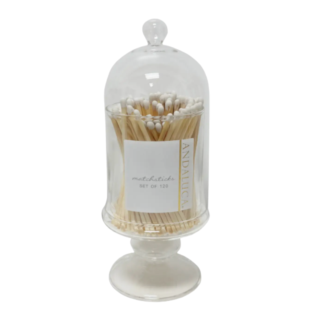 ANDALUCA Tall Cloche With Matches Default Title