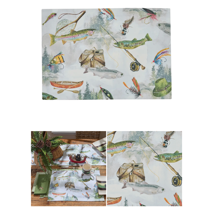 PARK DESIGNS Fly Fishing Placemat