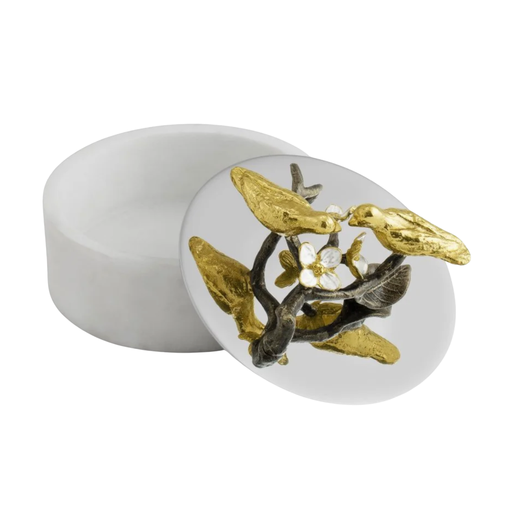 MICHAEL ARAM Lovebirds Trinket Box Default Title