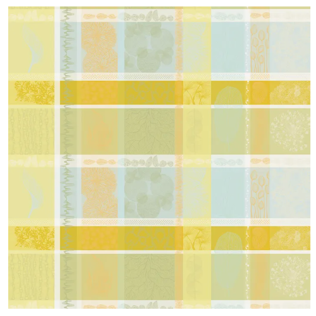 GARNIER THIEBAUT Mille Lieues Aube Jacquard Tablecloth Default Title