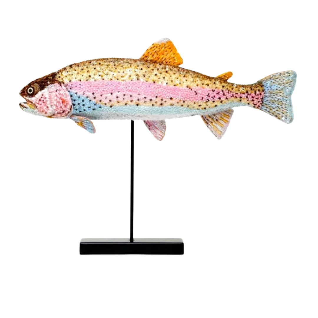 TROVELORE Rainbow Trout Object Of Art Default Title
