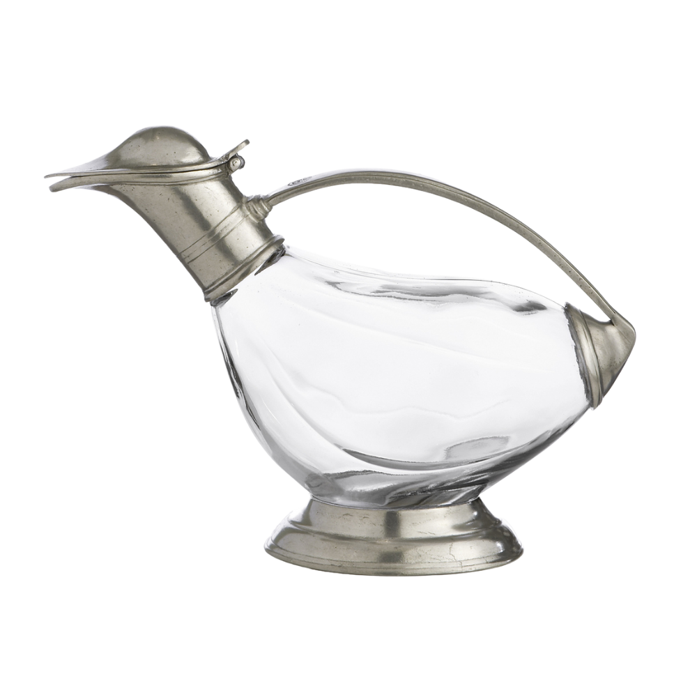 ARTE ITALICA TAVERNA DUCK DECANTER