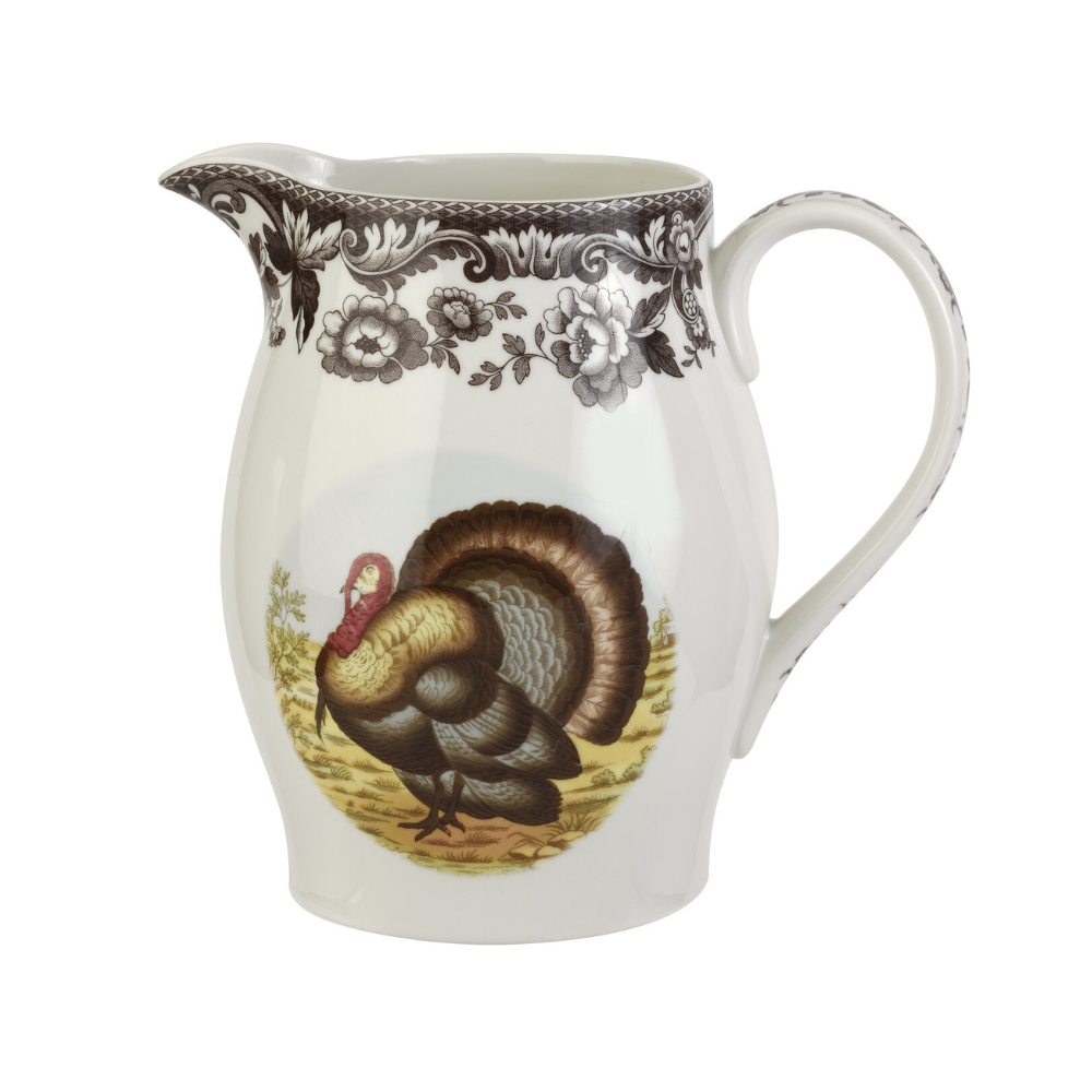 SPODE TURKEY PITCHER