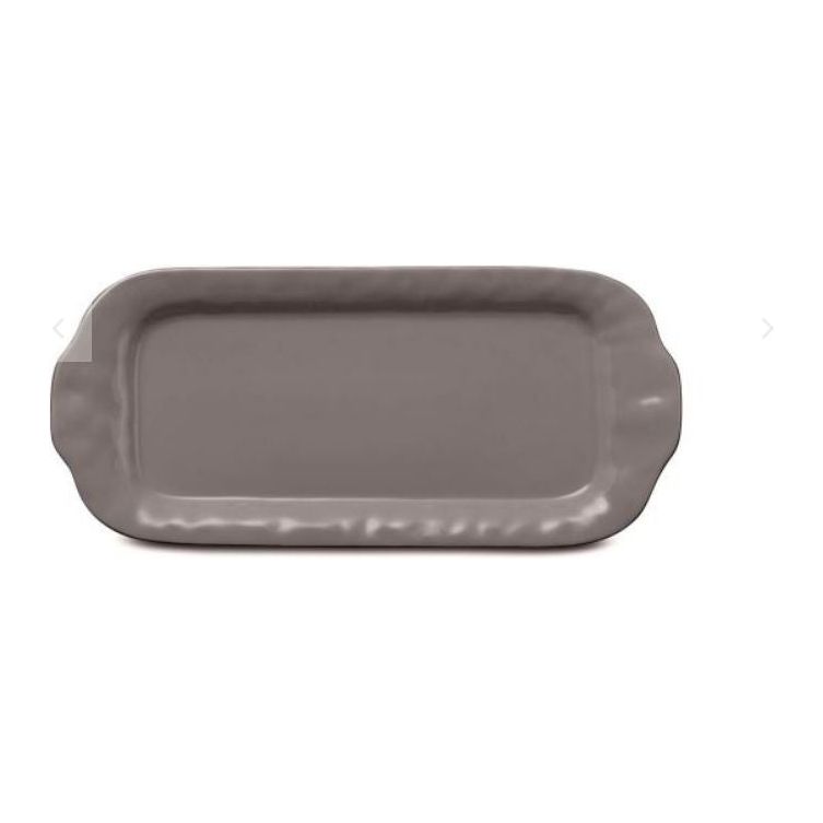 SKYROS CANTARIA CHARCOAL LARGE RECTANGULAR TRAY