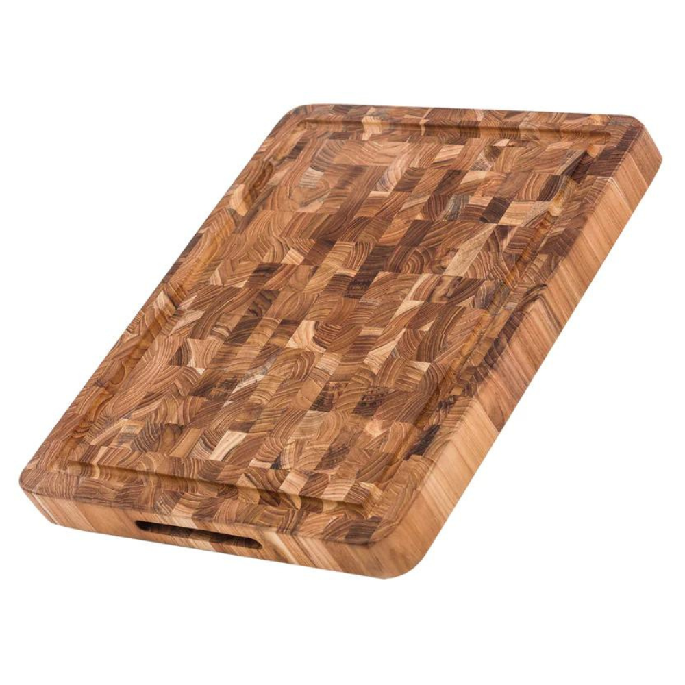 TEAK HAUS MEDIUM BUTCHER BLOCK CUTTING BOARD
