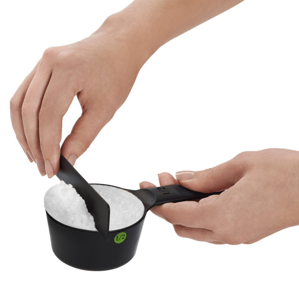 OXO GOOD GRIPS BLACK MEASURING CUPS SET/6