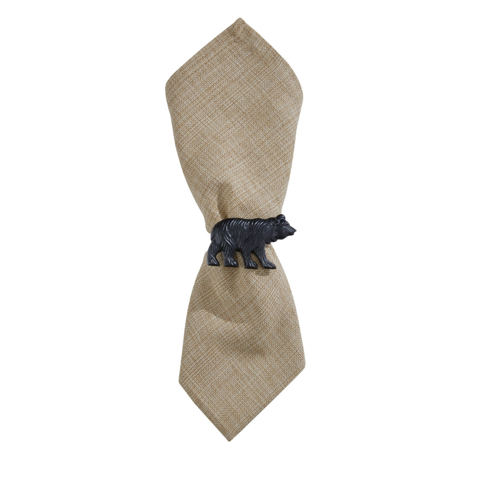 PARK DESIGNS BLACK BEAR NAPKIN RING