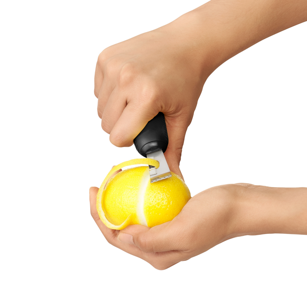 OXO GOOD GRIPS CITRUS ZESTER WITH CHANNEL KNIFE