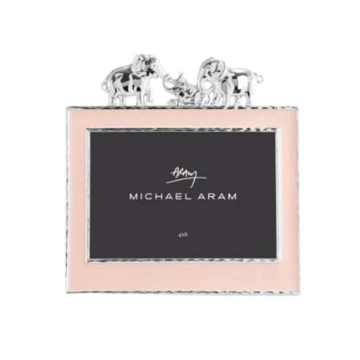 MICHAEL ARAM Pink Enamel Elephant Frame