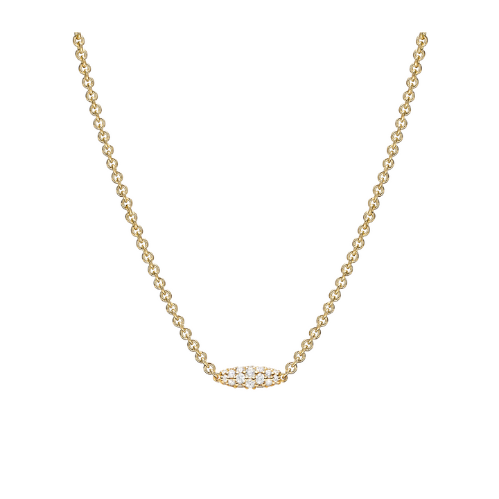 PAUL MORELLI 18K Yellow Gold Single Element Pipette Necklace