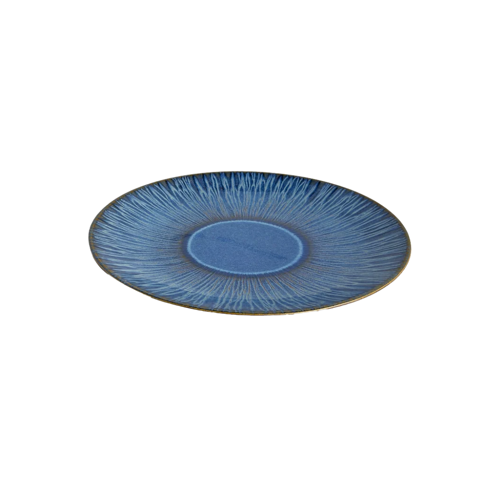 CARMEL CERAMICA CERAMICA STILLWATER AZUL DINER PLATE