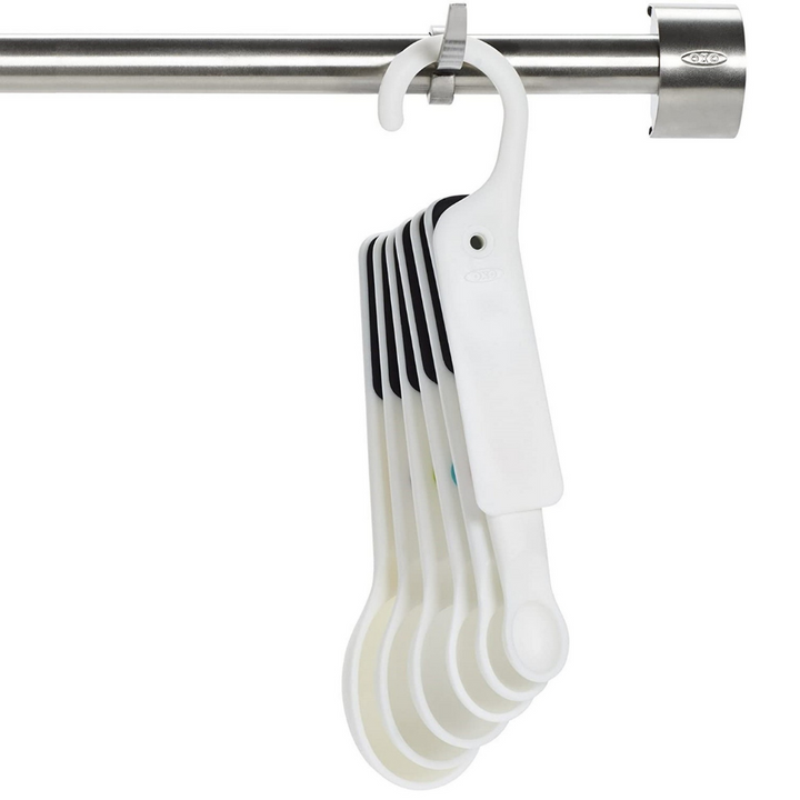 OXO GOOD GRIPS WHITE MEASURING SPOONS SET/7