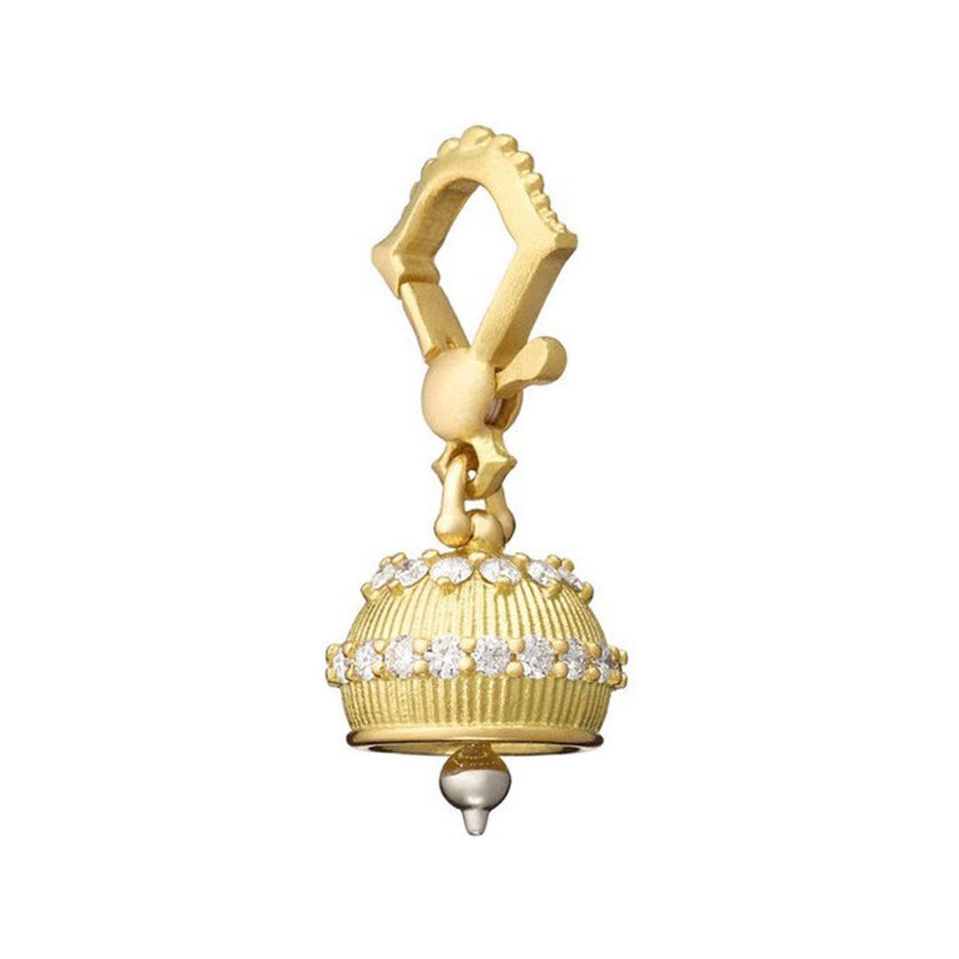 PAUL MORELLI #1 MEDITATION BELL WITH DIAMONDS