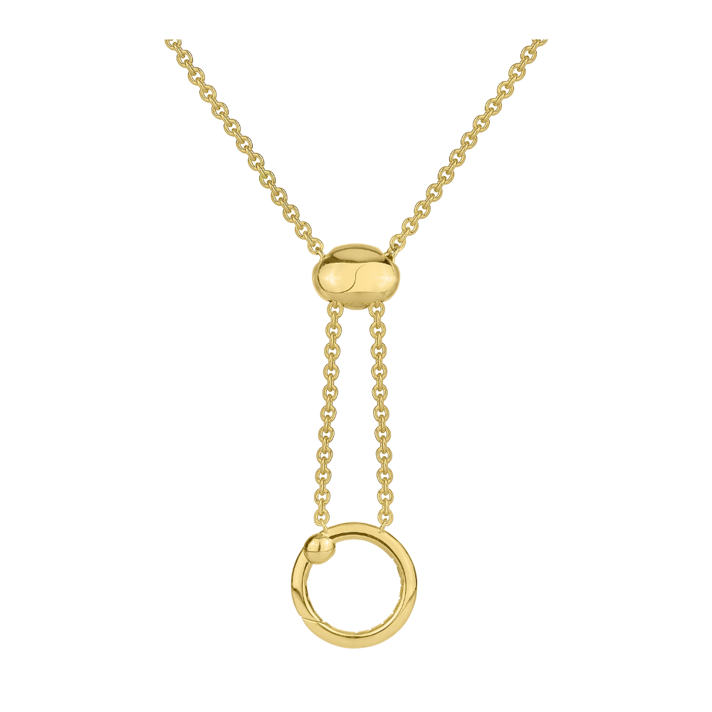 PAUL MORELLI 18K YELLOW GOLD MEDITATION BELL SLIDER