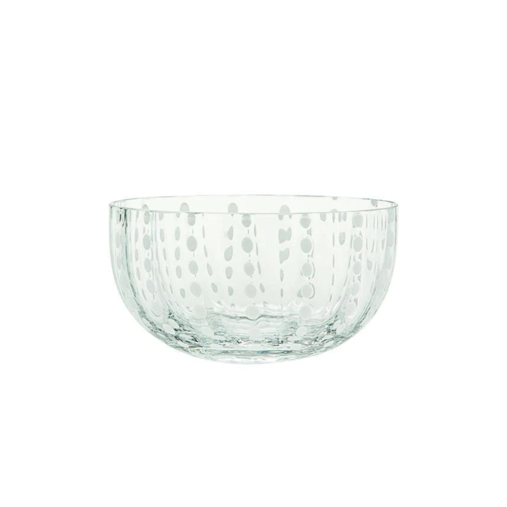 ZAFFERANO AMERICA TRANSPARENT LARGE PERLE BOWL