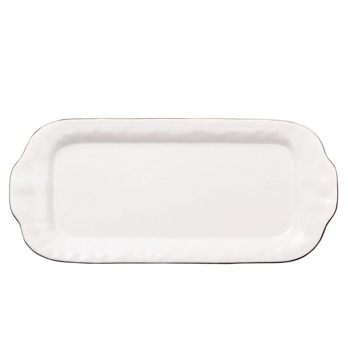 SKYROS CANTARIA WHITE RECTANGULAR TRAY