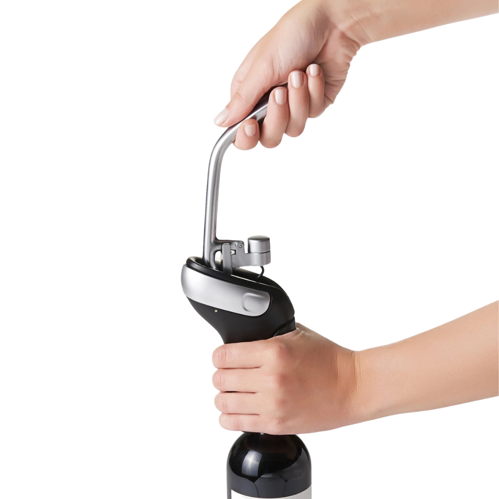 OXO GOOD GRIPS STEEL VERTICAL LEVER CORKSCREW