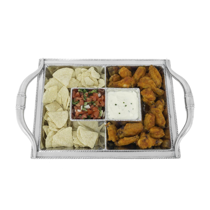 ARTHUR COURT LONGHORN ENTERTAINMENT TRAY