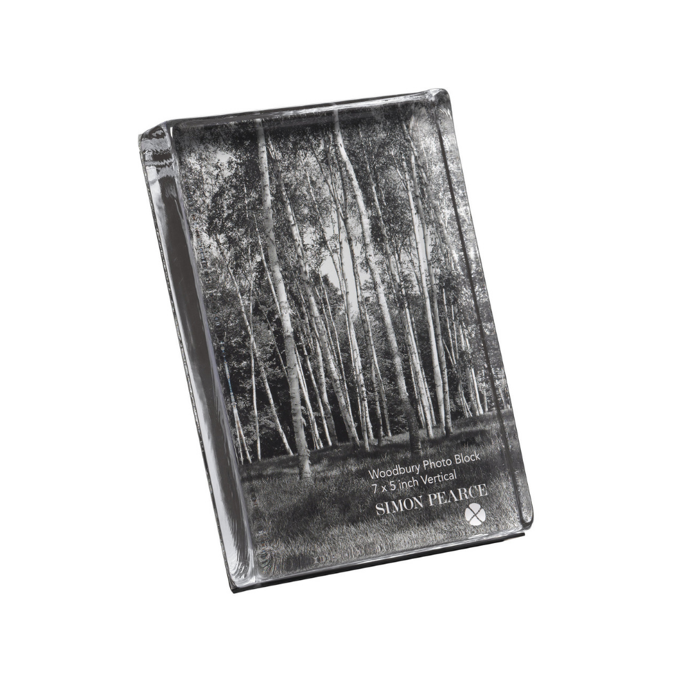 SIMON PEARCE Woodbury Vertical Photo Block