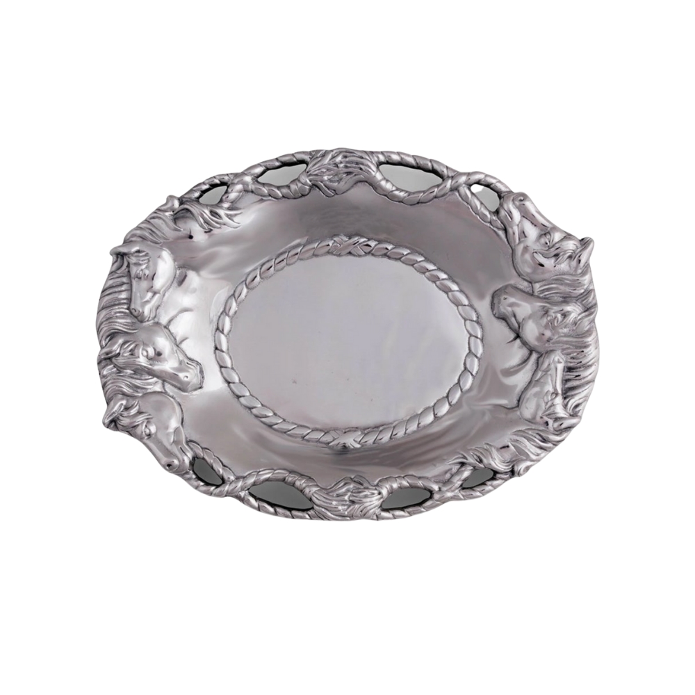 ARTHUR COURT Oval Horse Tray