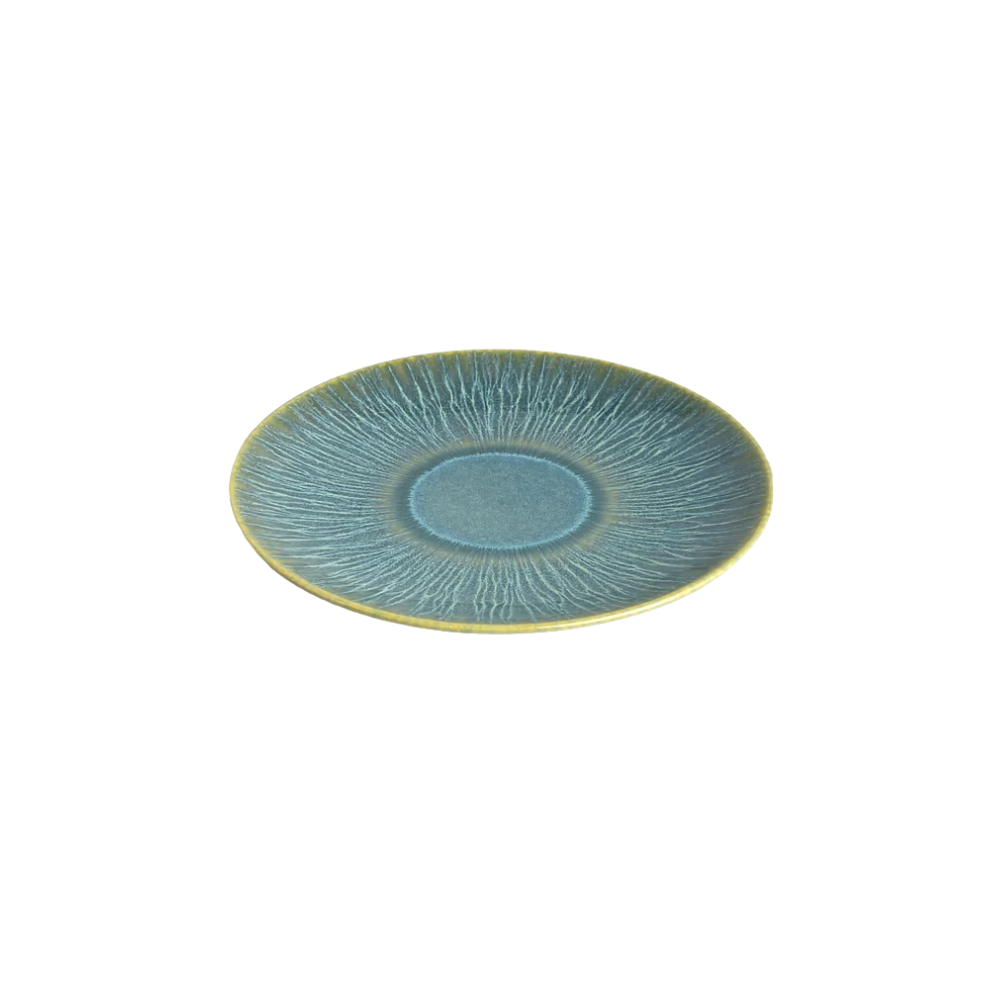 CARMEL CERAMICA STILLWATER VERDE SALAD PLATE