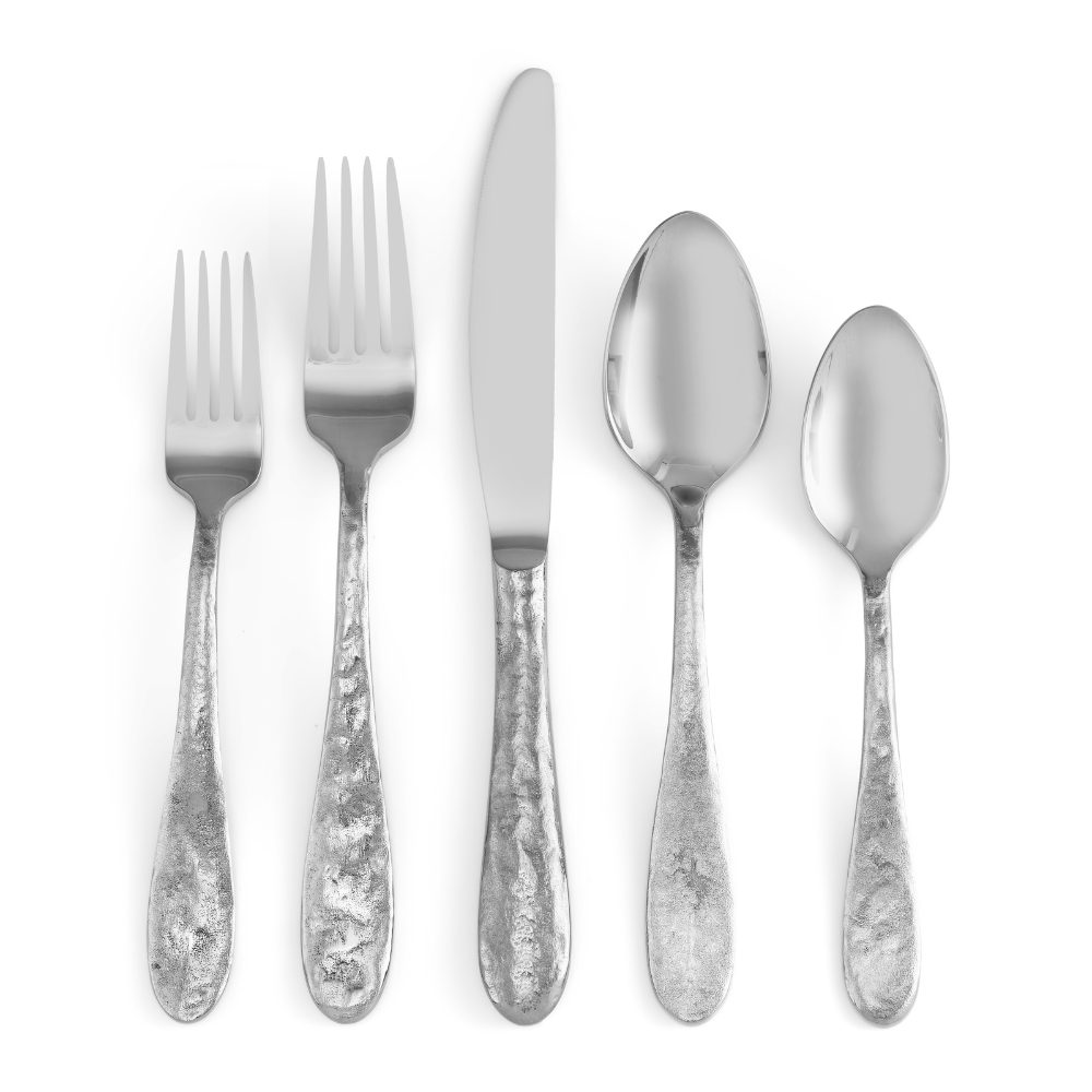 MICHAEL ARAM CAST IRON 5PC FLATWARE SET