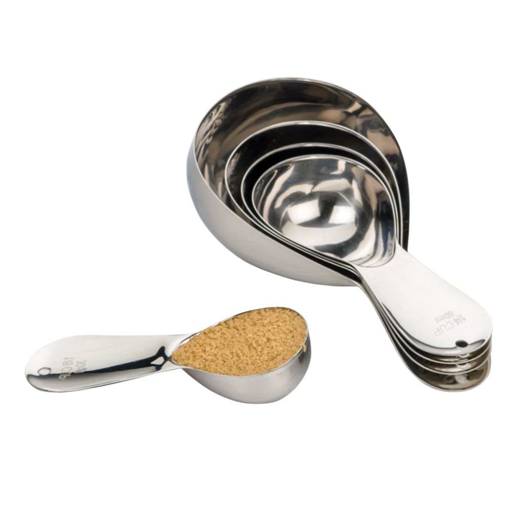 RSVP MEASURING SPOON TEARDROP SET/5