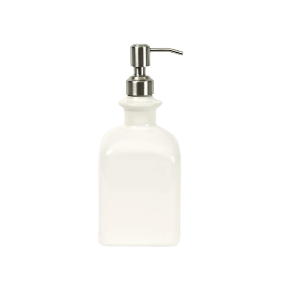 JAN BARBOGLIO Ceramica Blanca White Soap Pump