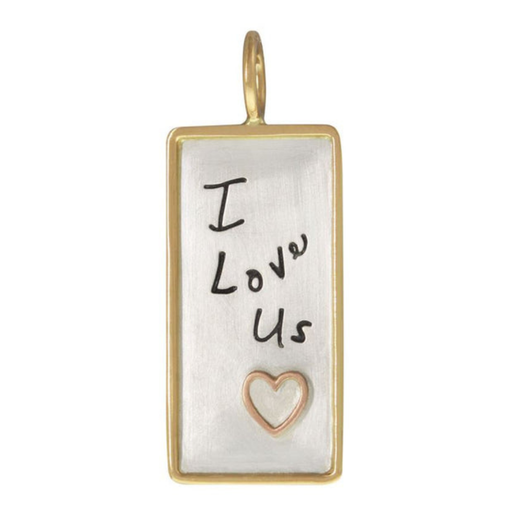 HEATHER B. MOORE I LOVE US ID TAG