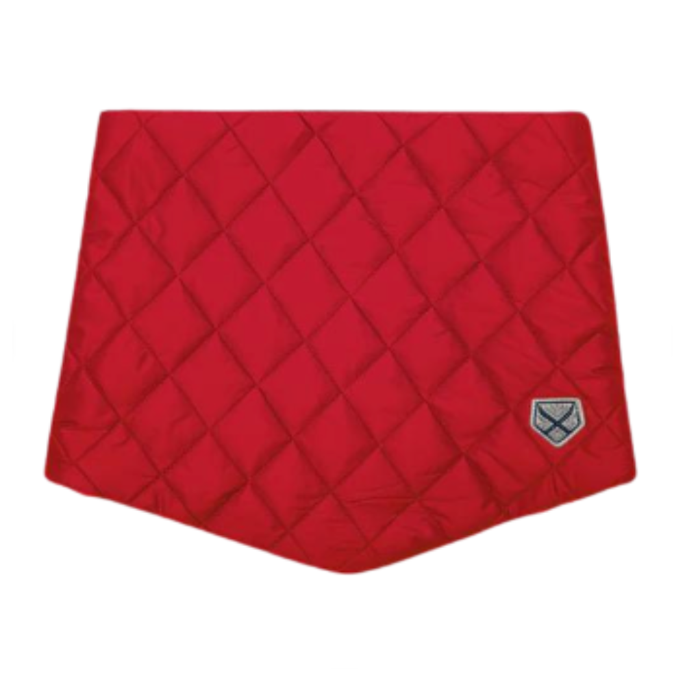 POWDER PUFF COLLECTION BASIC NECKWARMER RED