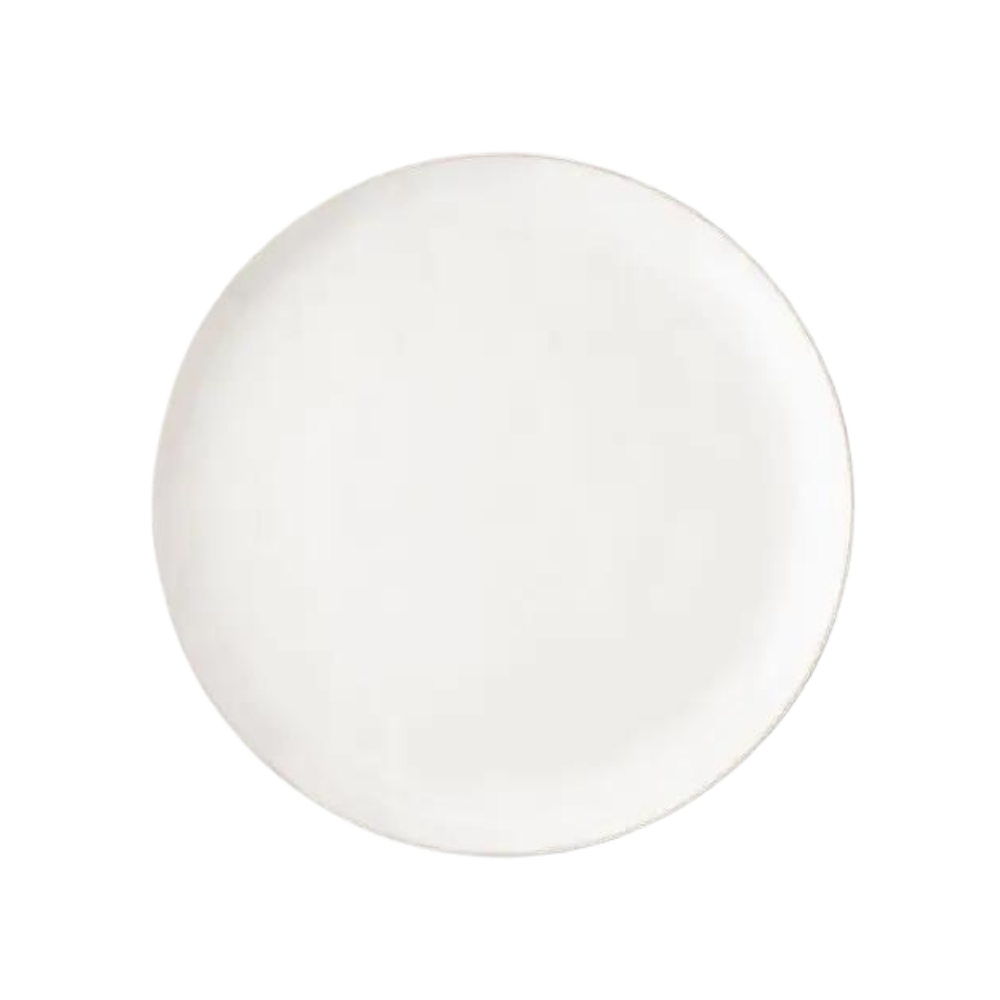 JULISKA Puro Whitewash Coupe Dessert Or Salad Plate