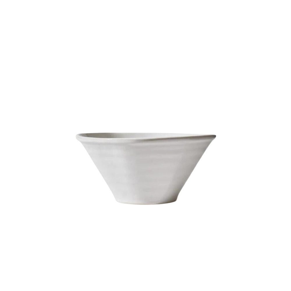 SKYROS TERRA CEREAL BOWL - WHITE