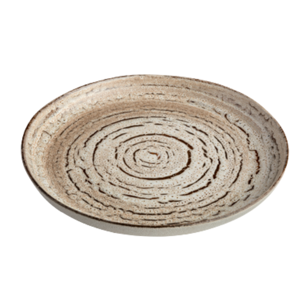 CARMEL CERAMICA Round Serving Platter