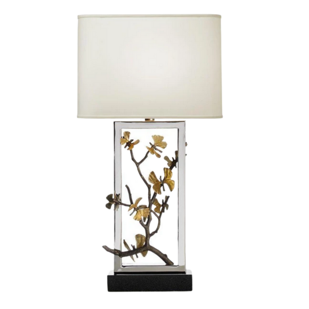 MICHAEL ARAM BUTTERFLY GINKGO TABLE LAMP