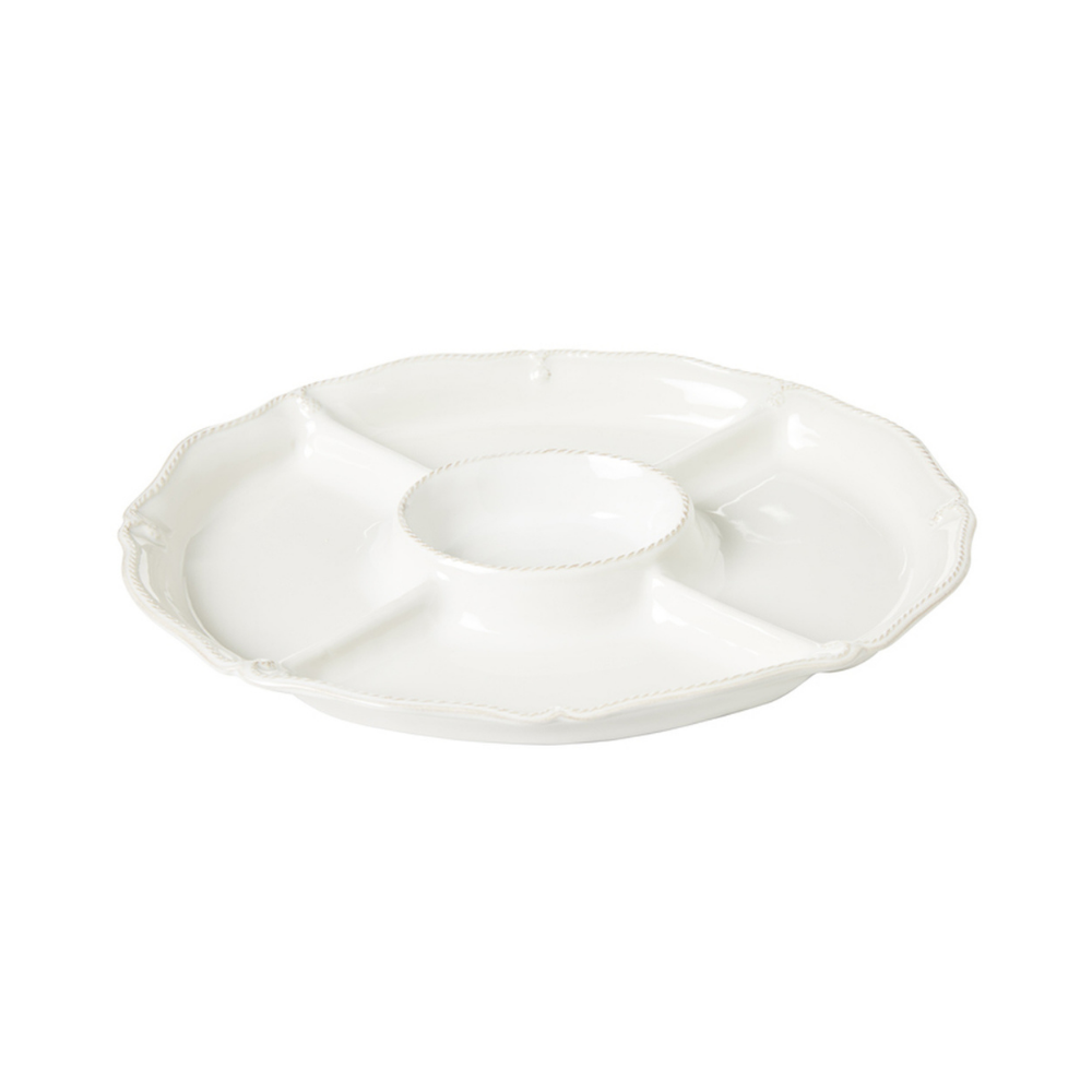 JULISKA PURO WHITEWASH CRUDITE PLATTER