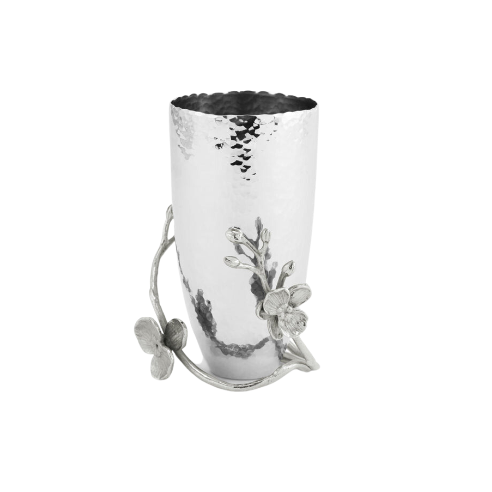 MICHAEL ARAM SMALL WHITE ORCHID VASE