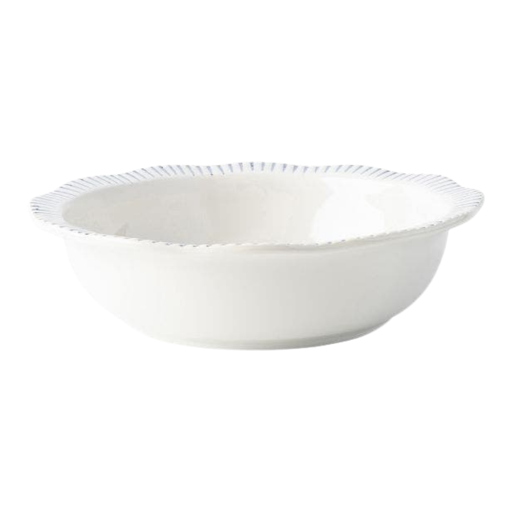 JULISKA Sitio Blue Delft Stripe Serving Bowl
