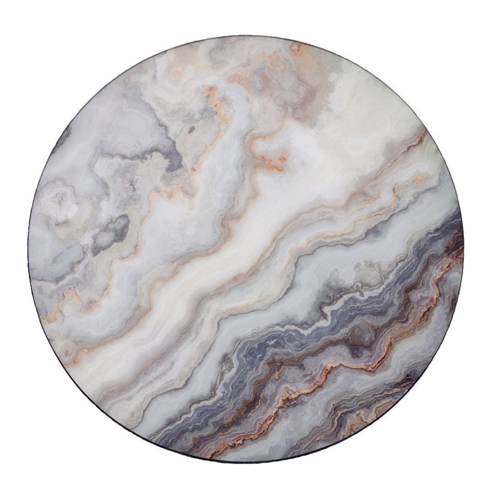 KIM SEYBERT Agate Multi Color Placemat