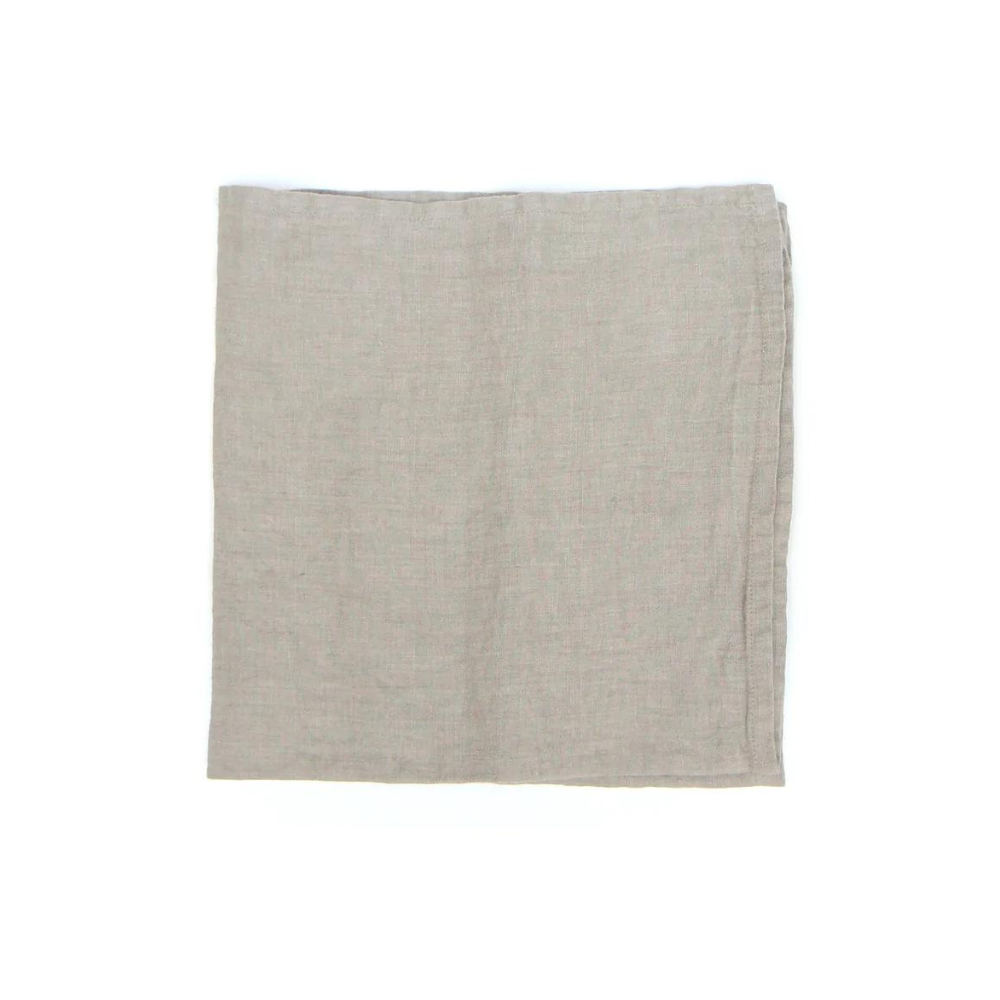 DEBORAH RHODES WASHED LINEN NAPKIN - FLAX