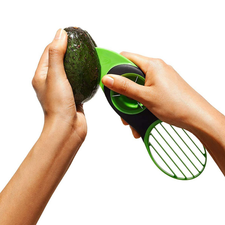 OXO GOOD GRIPS 3-IN-1 AVOCADO SLICER GREEN