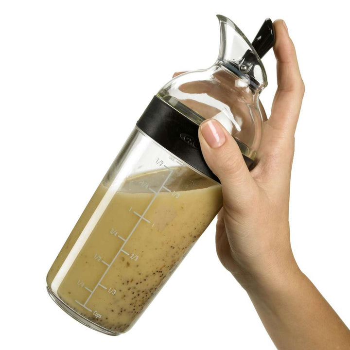 OXO GOOD GRIPS OXO BLACK SALAD DRESSING SHAKER