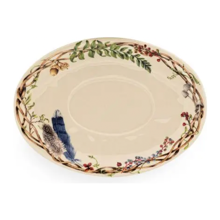 JULISKA Forest Walk Sauce Boat And Stand