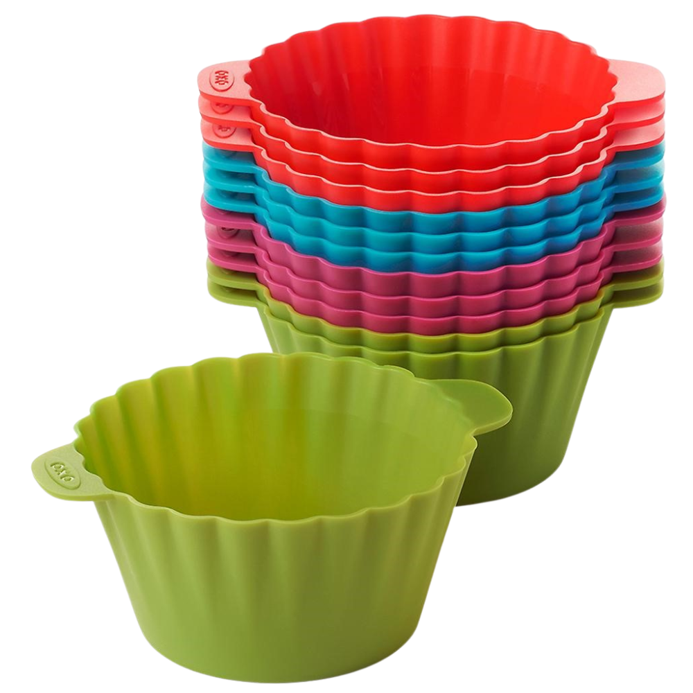 OXO GOOD GRIPS SILCONE BAKING CUPS 12-PACK