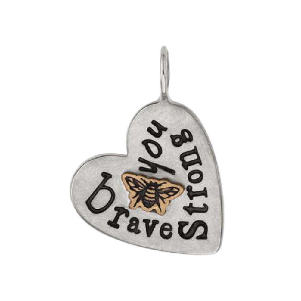 HEATHER B. MOORE BEE HEART CHARM