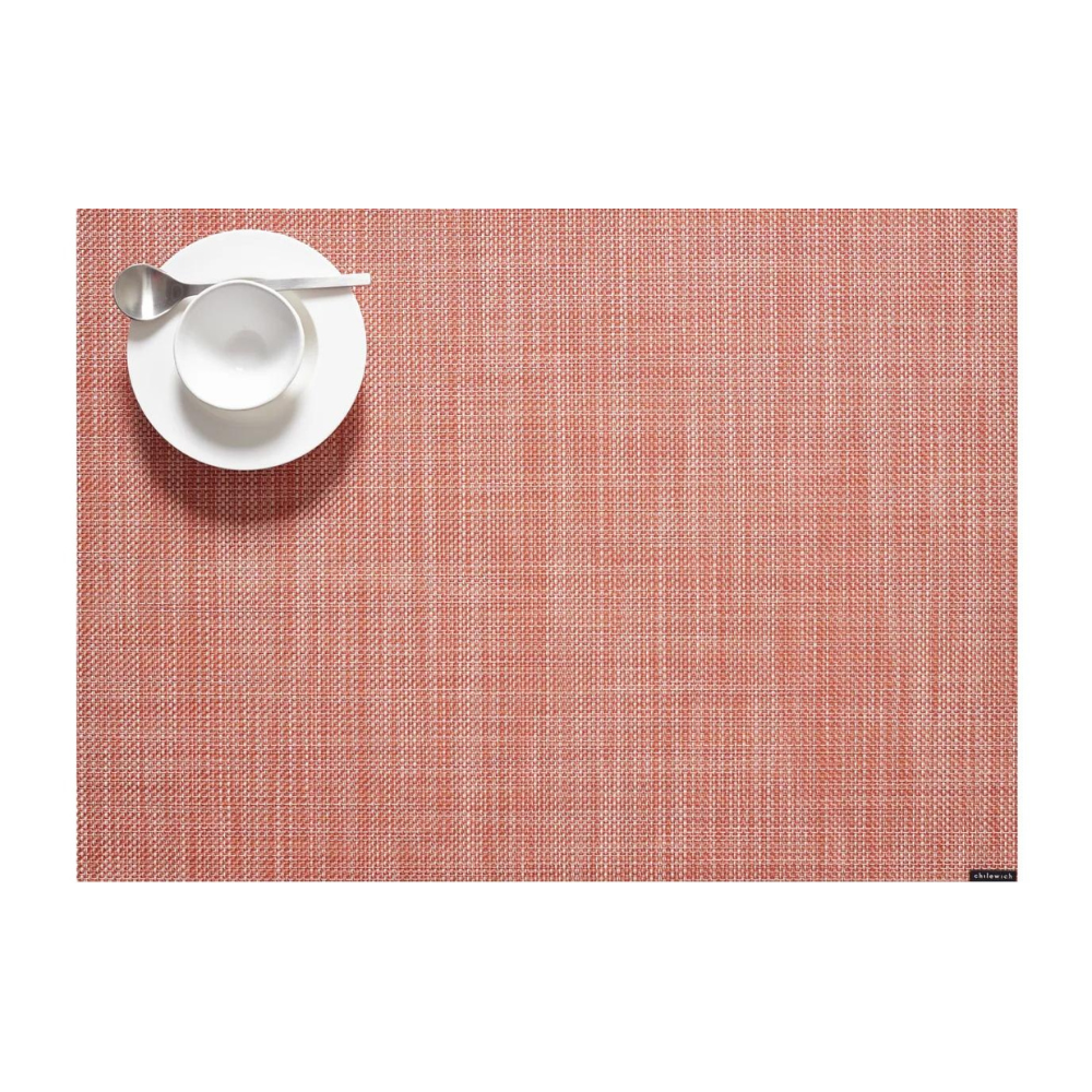 CHILEWICH MINIBASKET TABLE MAT - CLAY